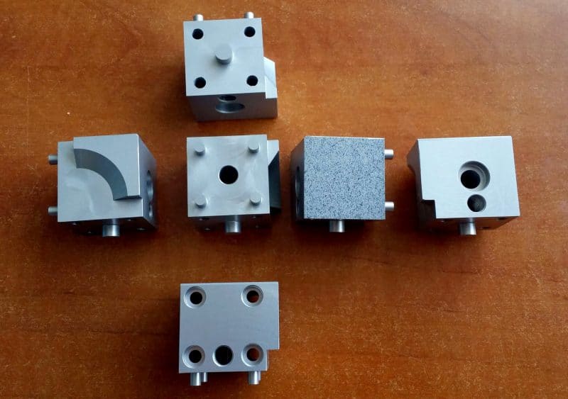 CNC marással gyártott alkatrész